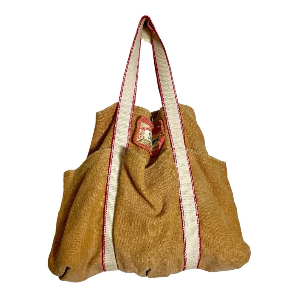 Ecologique Brown Jute Large Shoulder Bag